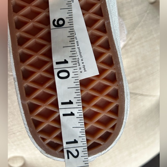Vans Beige Hi-top Shoes Sz 13 Men’s - Picture 14 of 14